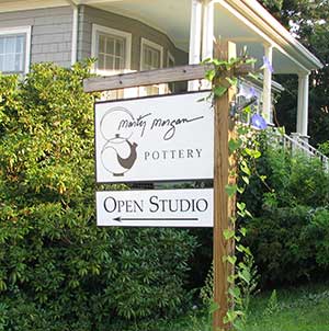 Marty Morgan Studio sign